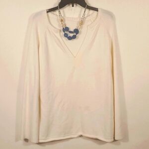 Off White Pull over Sweater Size XL